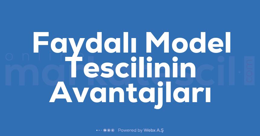 Faydali Model Tescilinin Avantajlari
