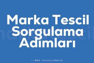 Marka Tescil Sorgulama Adimlari