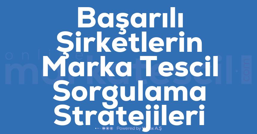 Basarili Sirketlerin Marka Tescil Sorgulama Stratejileri